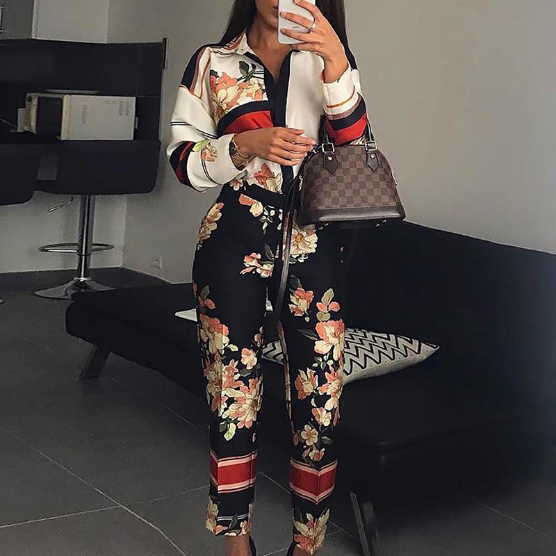 Women Overall Vintage Floral Jumpsuit