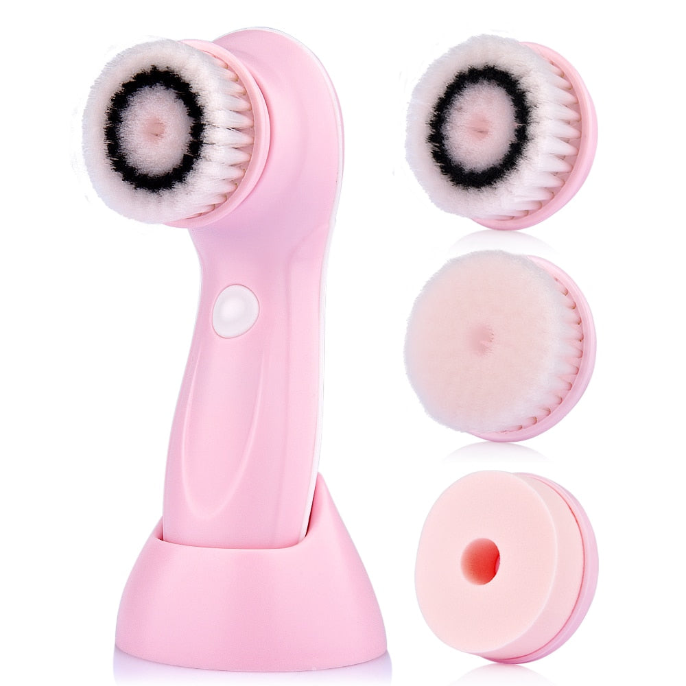 Electric Facial Cleanser Brush Face