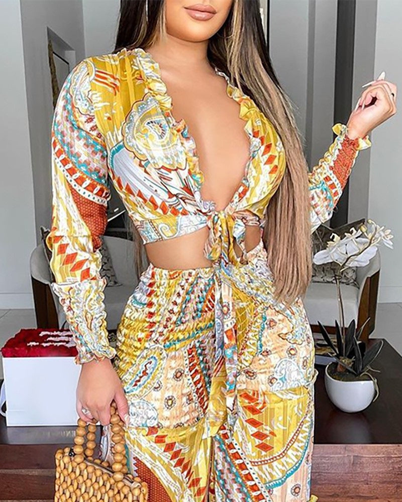 Women's Exotic Two-piece Set