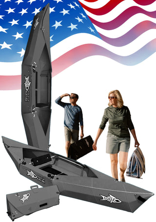 Foldable Portable Kayak - 2 Minute Assembly