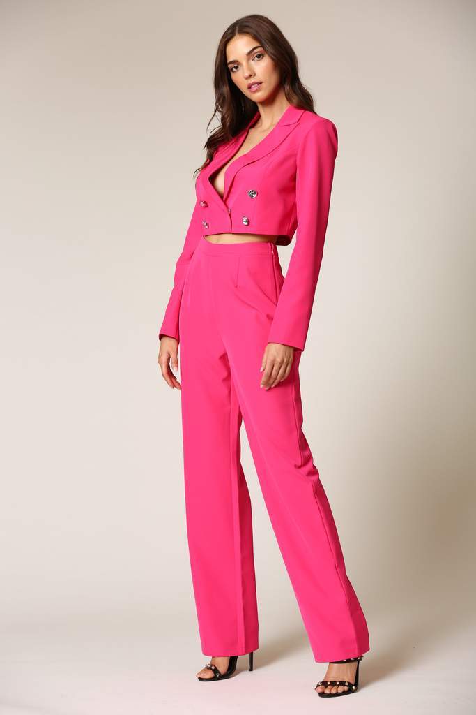 Two Piece Blazer Pants Set