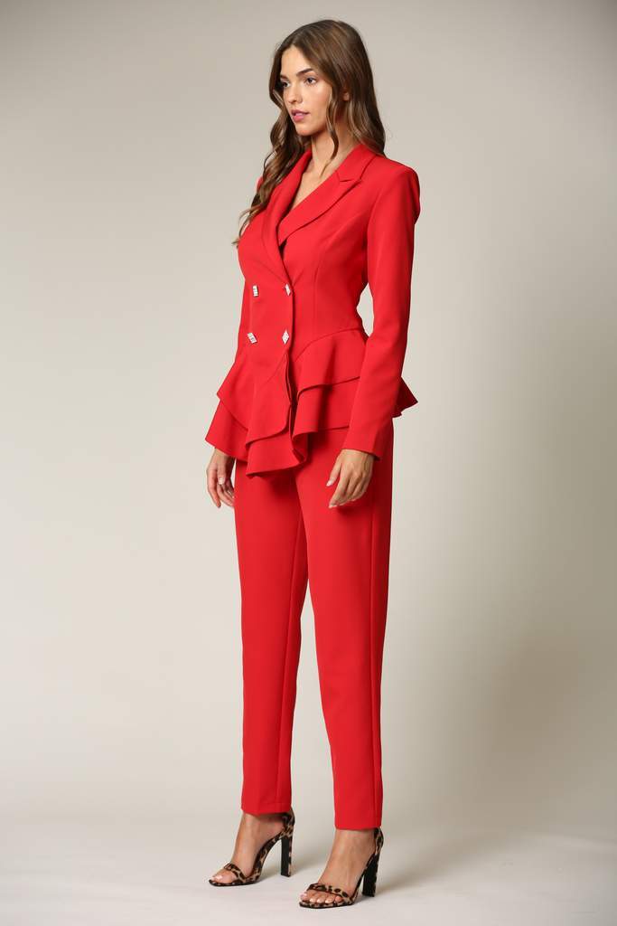 Two-piece Blazer Pant Set