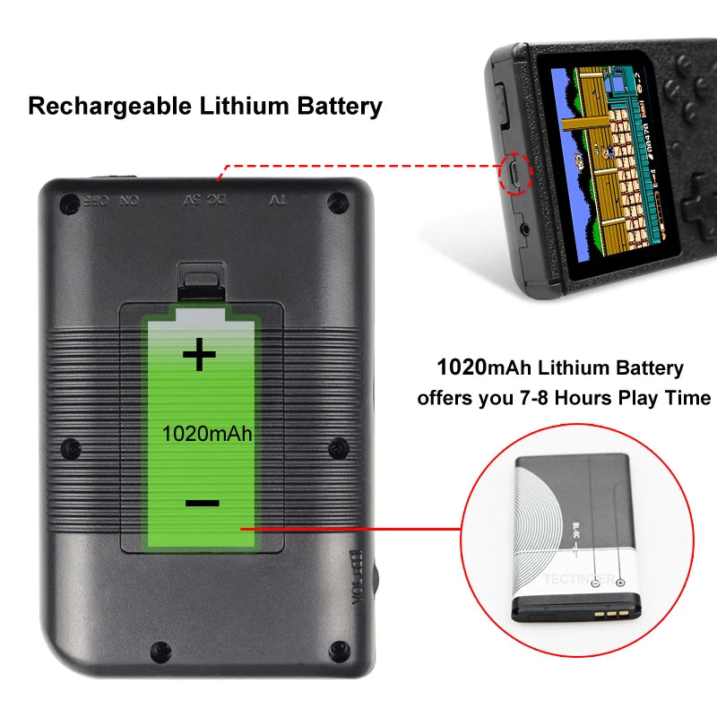 LCD Mini Handheld Game Console