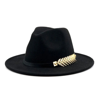 Wide Brim Wool Feminino Hat