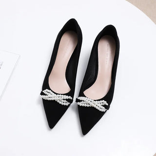 Pointed Toe Fashion Ladies Slip-ons