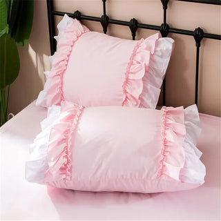 Princess Ruffles Skirt-style Duvet Cover Set