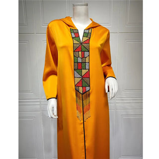 Colorful Beads Long Maxi Dress