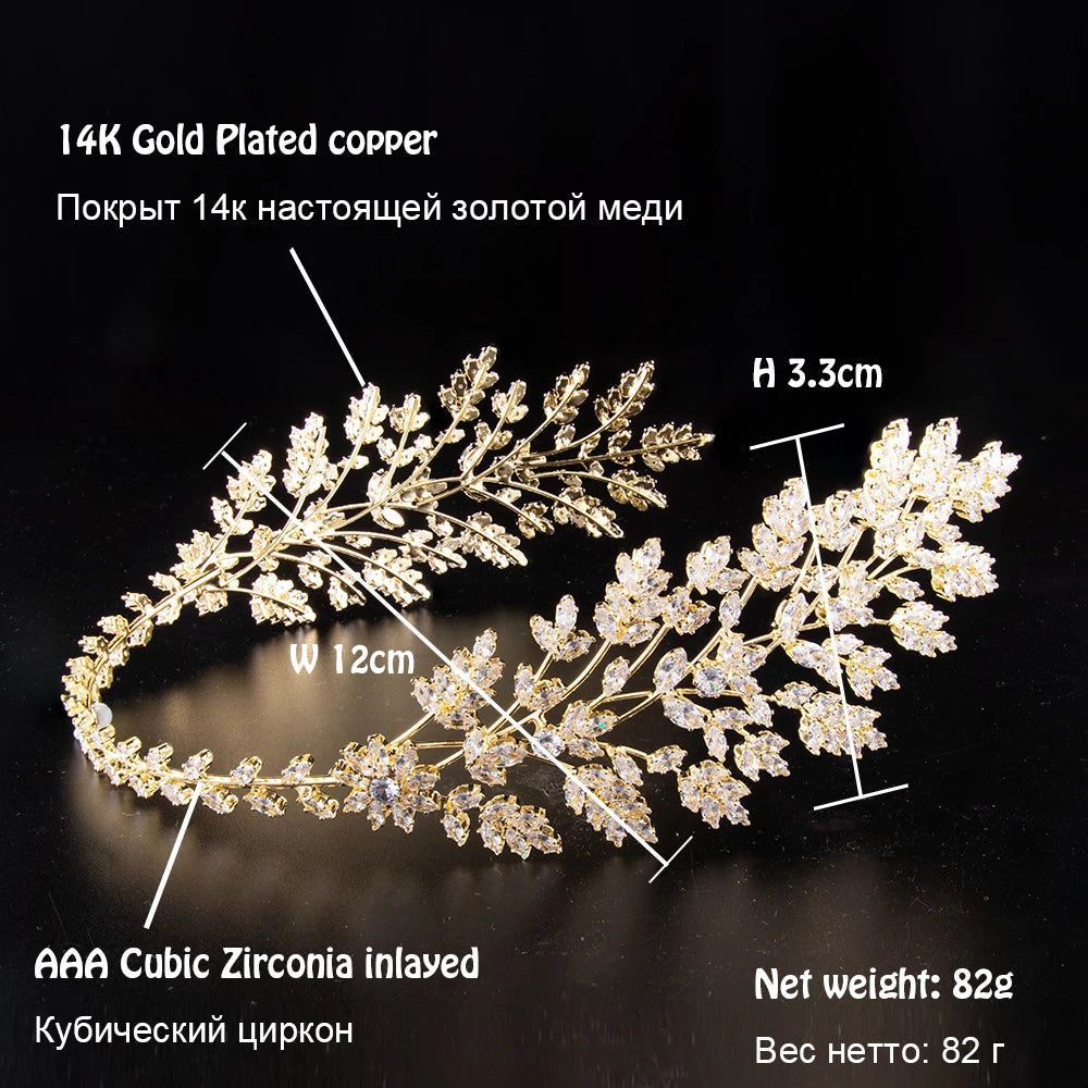 Crown Tiaras Wedding Hair Accessories