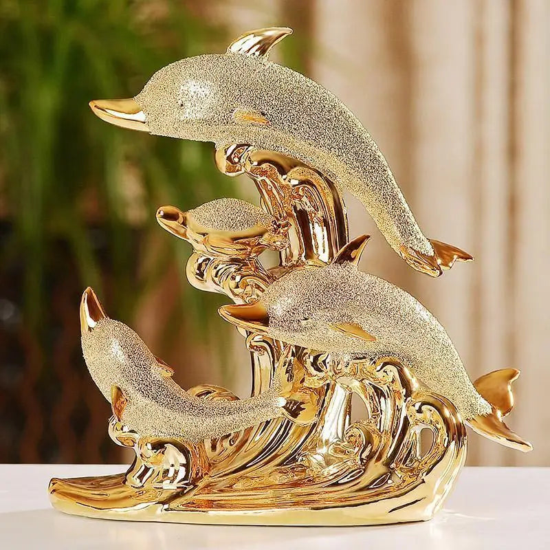 Handicraft Animal Porcelain Figurines Decoration