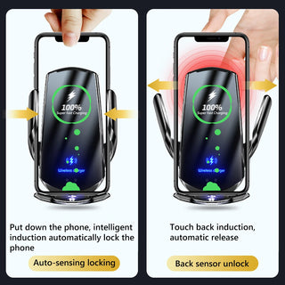 Automatic Clamping Car Wireless Charger