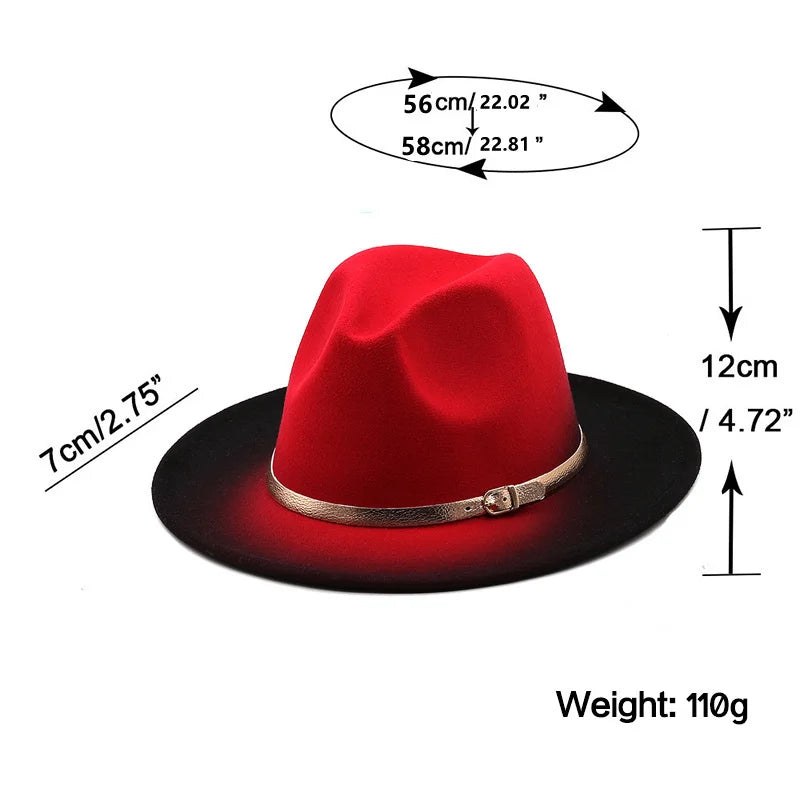 Wide Brim Church Top Hat