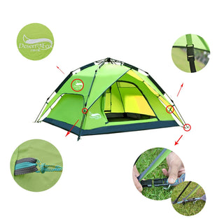 Automatic Protable Backpacking Camping Tent