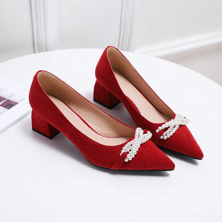 Pointed Toe Fashion Ladies Slip-ons