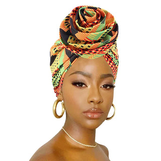 Stretchable Bandana Floral Party Turban Headwear