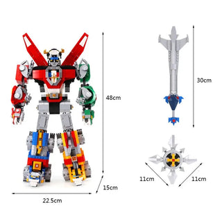 Bloques de construcción de juguete Voltron Defender of the Universe