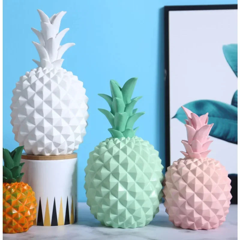 Ceramic Pineapple Table Decorative Figurines