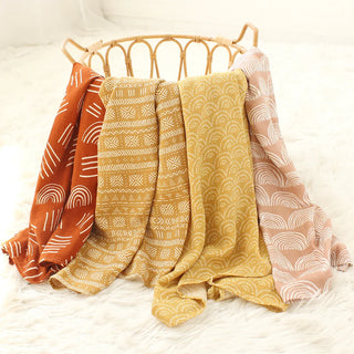 Baby Swaddle Bamboo Cotton Blanket