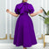 Vestido morado