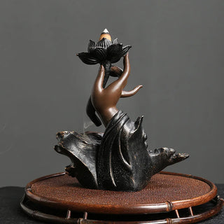 Handmade Buddha Waterfall Incense Burner