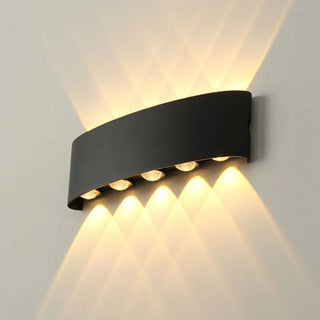 Aplique de pared LED impermeable para exteriores