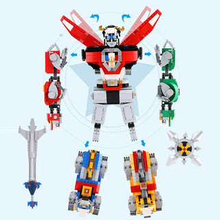 Bloques de construcción de juguete Voltron Defender of the Universe