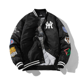 Embroidery Streetwear Bomber Jacket