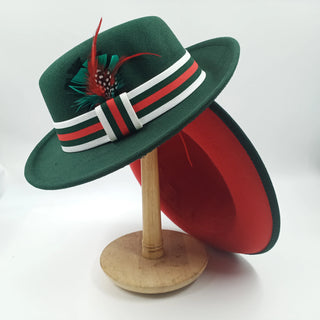 Women Bowler Fedora  Party Hat