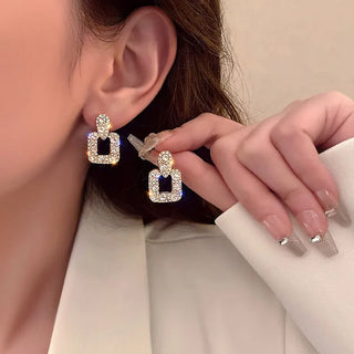 Sparkling Ear Piercing Party Jewelry Earrings