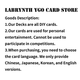 Easy Play Card Game Deck