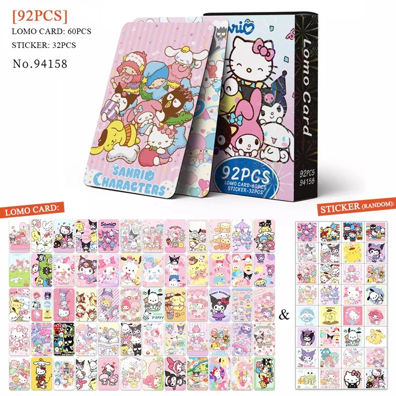 Hello Kitty Cartoon Playing Cards Board Games