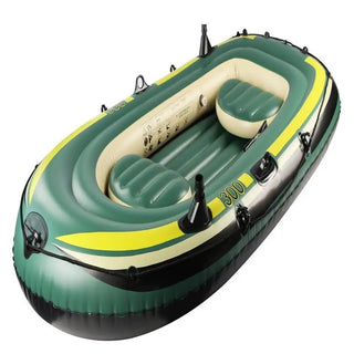 Adults Inflatable Raft 2-3 Person Inflatable Fishing Kayak Swimming Pool Lake Dinghy Inflatable Boat