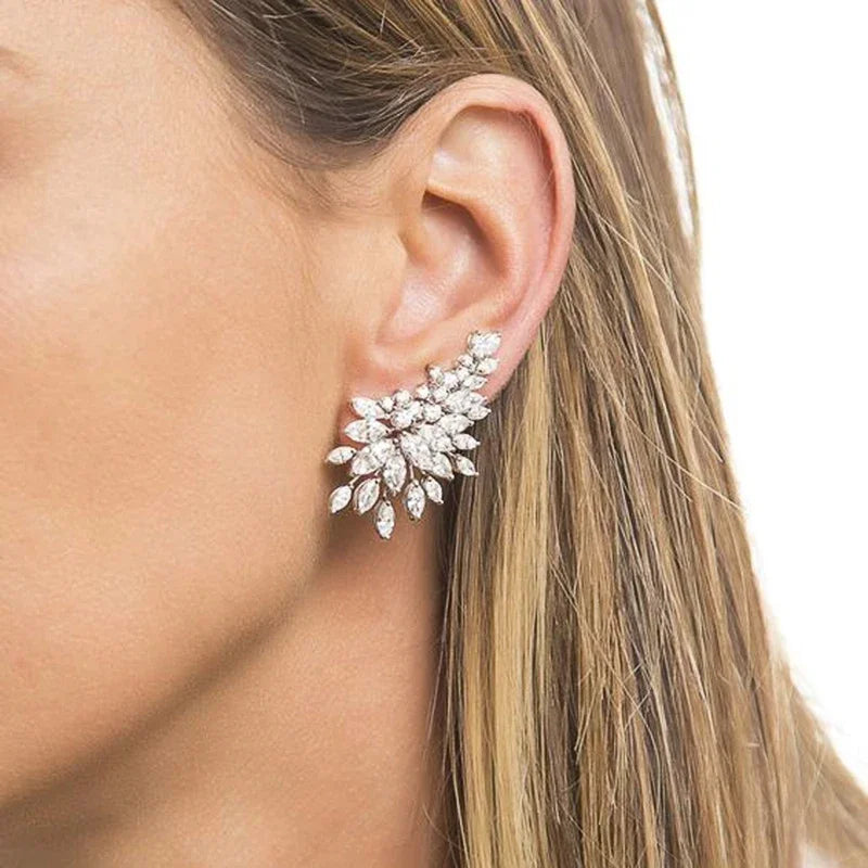 Gorgeous Sparkling Stud Earrings