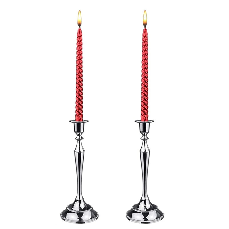 Formal Wedding Metal Candle Holder