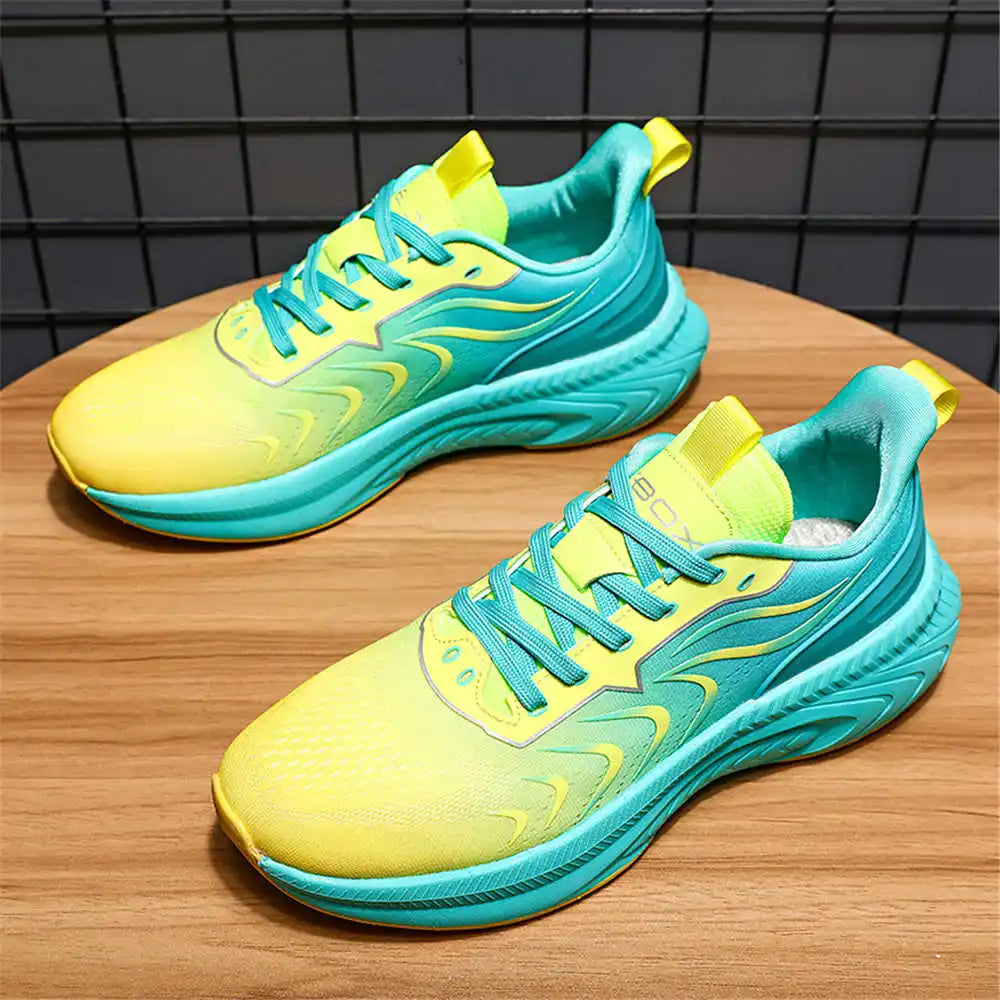 Colorful Knitting Basketball Running Shoes