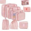 11 pcs Pink stripe