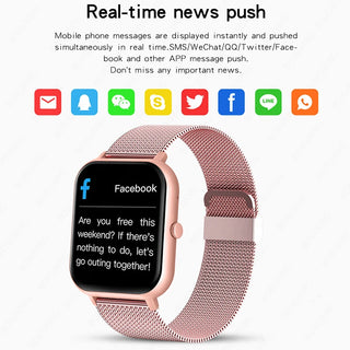 Fitness Tracker Bluetooth Call Smartwatch