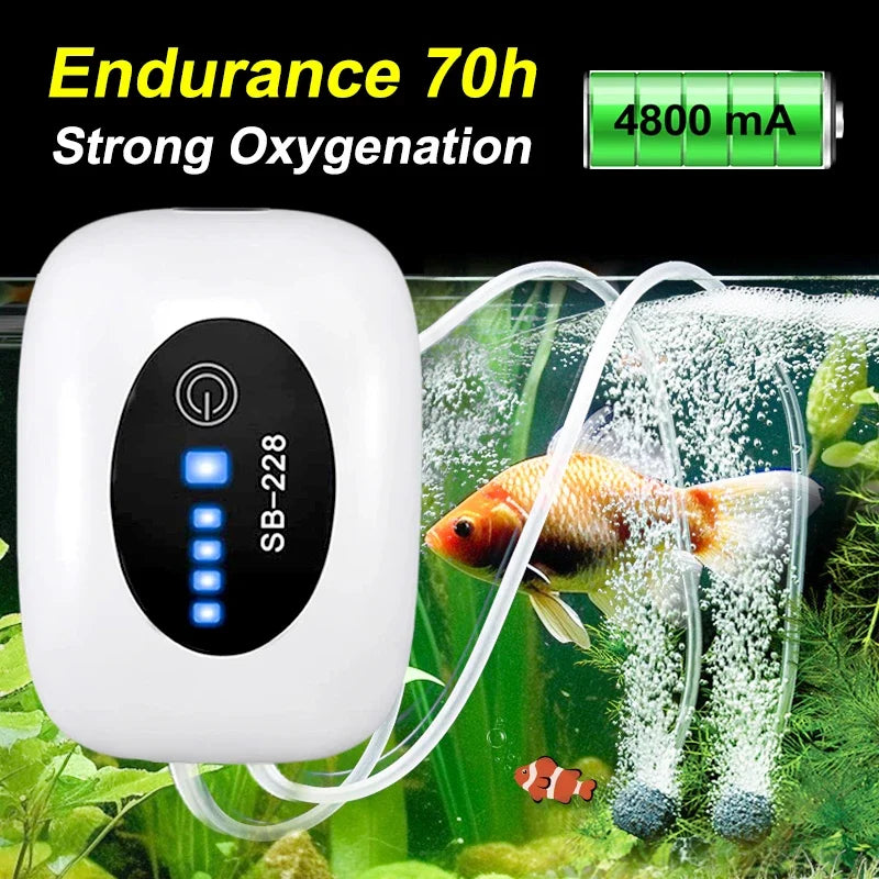 Ultra Silent Aquarium Oxygen Air Pump