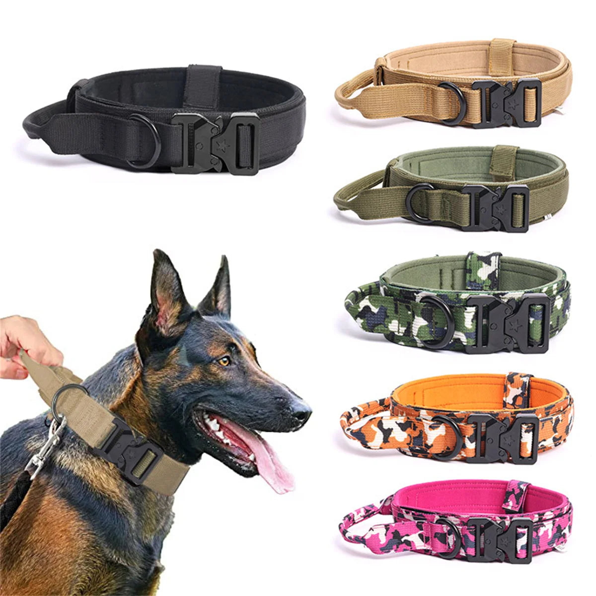 Tactical Training Durable Dog Collar