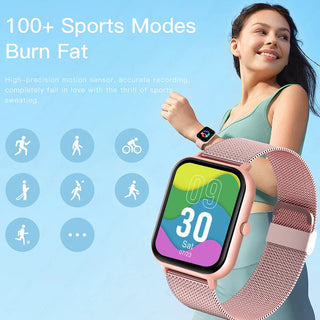 Fitness Tracker Bluetooth Call Smartwatch