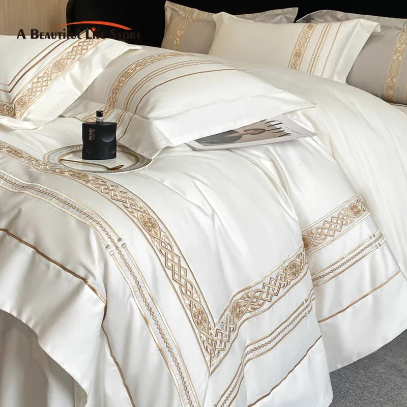 Egyptian Cotton Luxury Duvet Cover Set