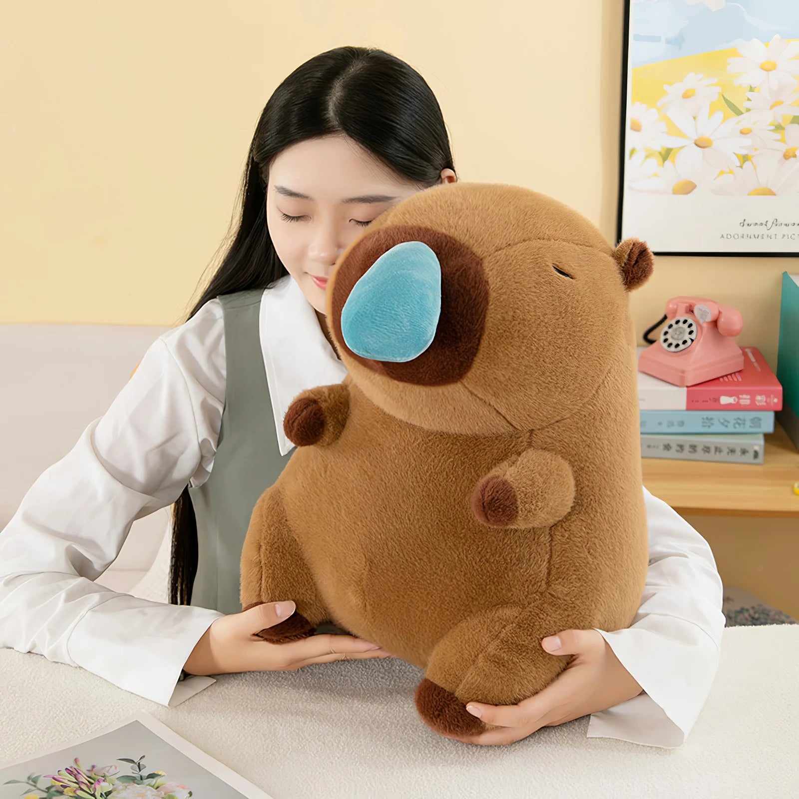 Cartoon Snot Capybara Plush Toy