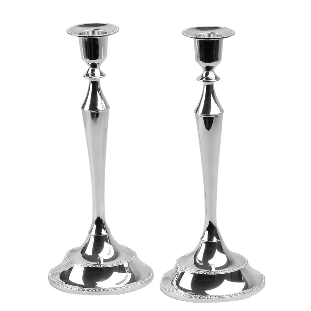 Formal Wedding Metal Candle Holder