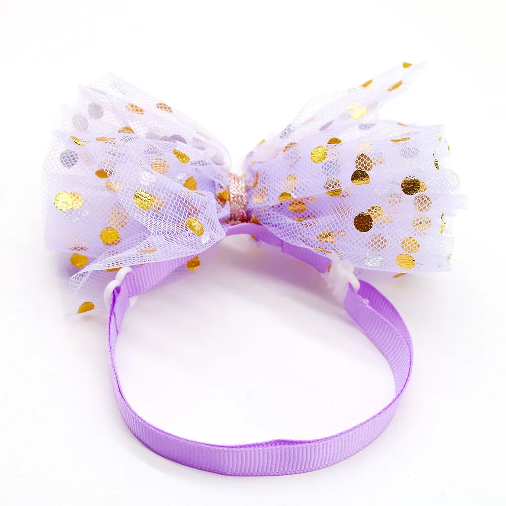 Dog Grooming Bowtie Collar Accessories