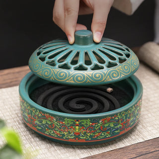 Household Ceramic Mosquito Incense Burner