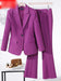 Purple Pant Suits