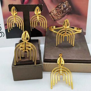 Geometry Pendant Jewelry Sets