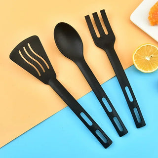 Portable Camping Plastic Slotted Flatware