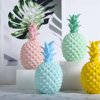 Figuras decorativas de cerámica para mesa con forma de piña