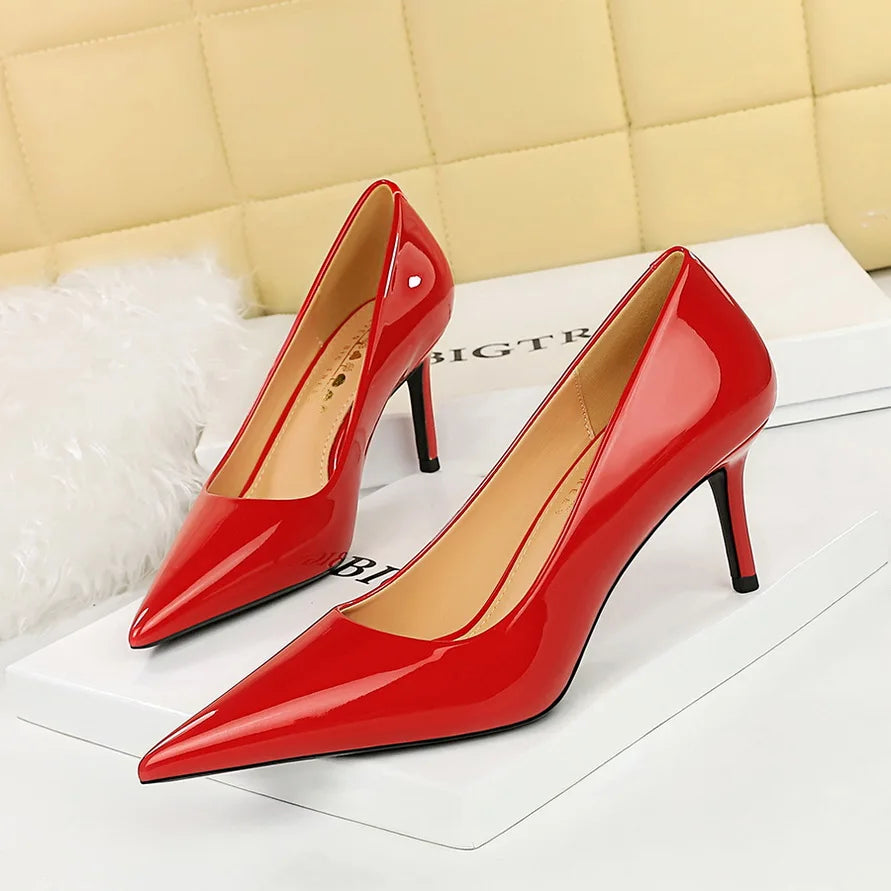 Pointed Toe High Heel Shoes