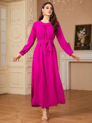 Elegant Muslim Women Maxi Dress